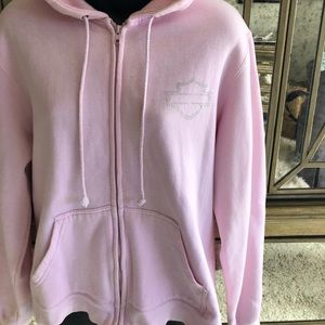 Harley Davidson Pink Hoodie
